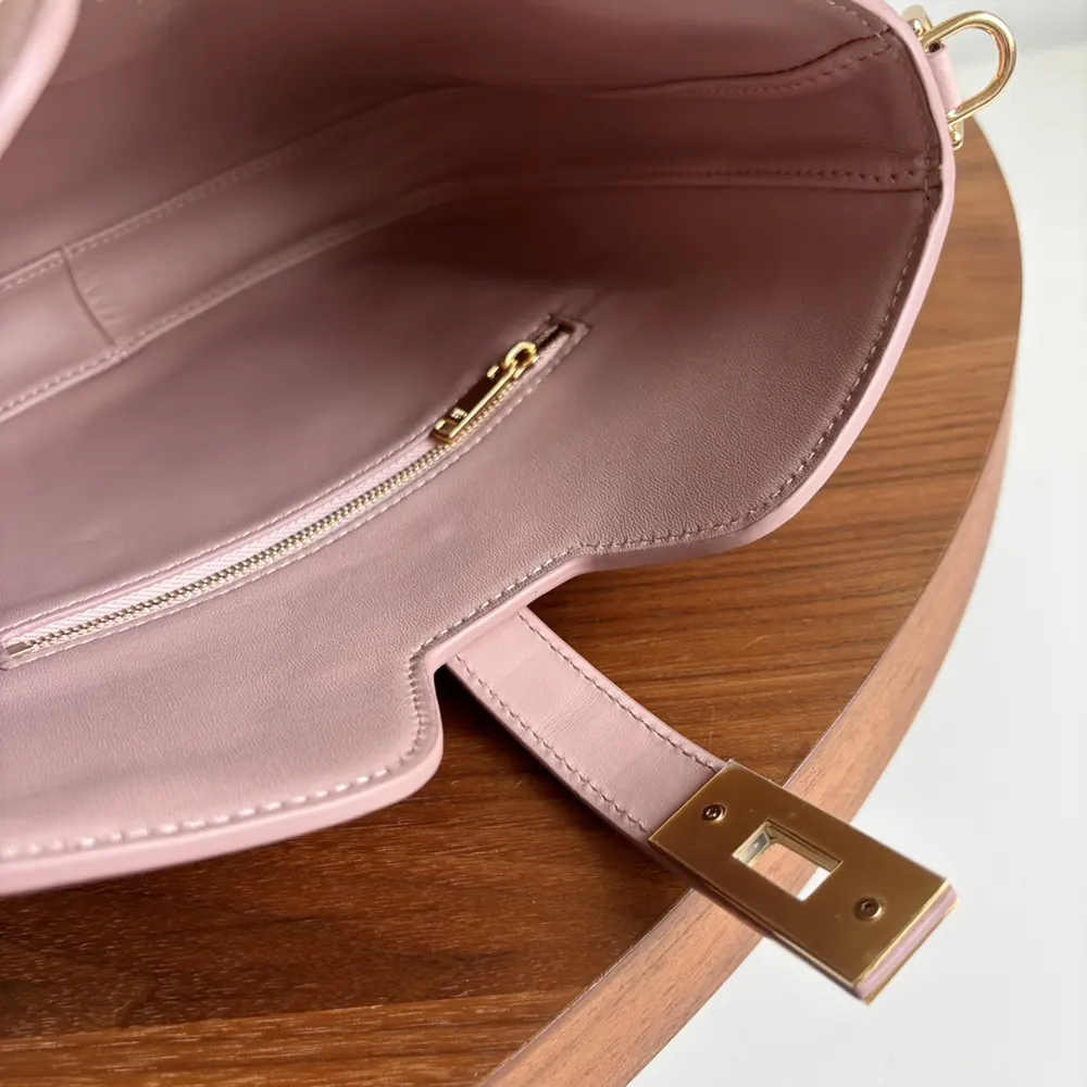 Celine Women Small Camille 16 Soft Bag in Smooth Calfskin-Pink 10 Celine Women Small Camille 16 Soft Bag in Smooth Calfskin-Pink