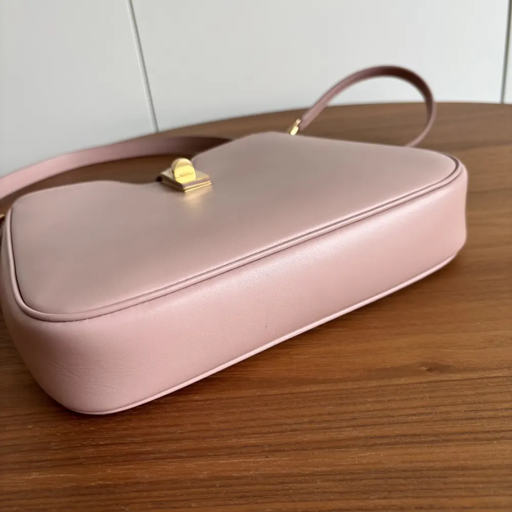 Celine Women Small Camille 16 Soft Bag in Smooth Calfskin-Pink 5 Celine Women Small Camille 16 Soft Bag in Smooth Calfskin-Pink