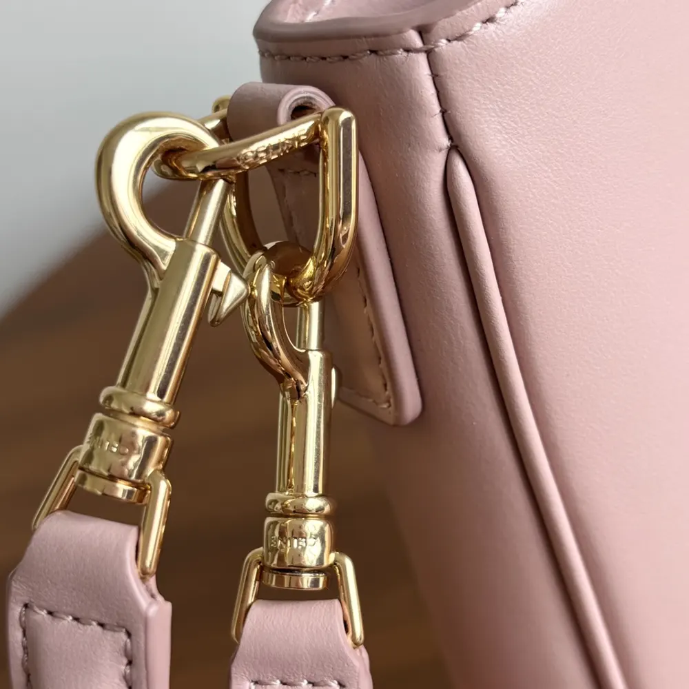Celine Women Small Camille 16 Soft Bag in Smooth Calfskin-Pink 9 Celine Women Small Camille 16 Soft Bag in Smooth Calfskin-Pink
