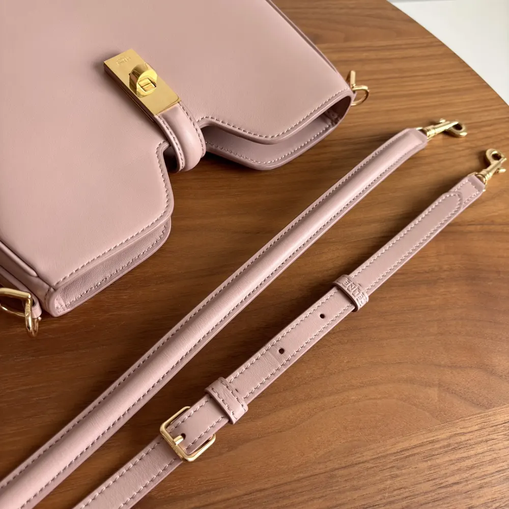 Celine Women Small Camille 16 Soft Bag in Smooth Calfskin-Pink 7 Celine Women Small Camille 16 Soft Bag in Smooth Calfskin-Pink