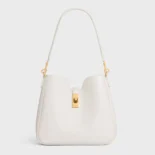 Celine Women Small Camille 16 Soft Bag in Smooth Calfskin-White