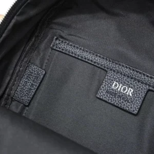 Dior Men Mini Rider Backpack Black Dior Oblique Jacquard