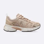 Dior Unisex Chrono Sneaker Nude Mesh and Suede Calfskin KCK414SUH