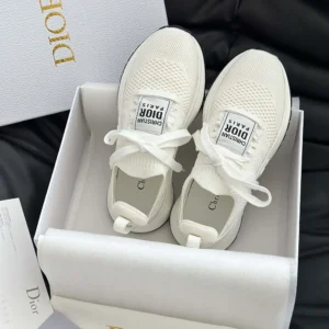Dior Unisex Run'n'Dior Sneaker White Technical Mesh KCK447TLK