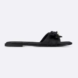 Dior Women Adiorable Slide Black Fringed Grosgrain KCO282GGN
