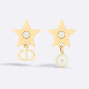 Dior Women Lucky Dior Earrings Gold-Finish Metal E3903WOMRS