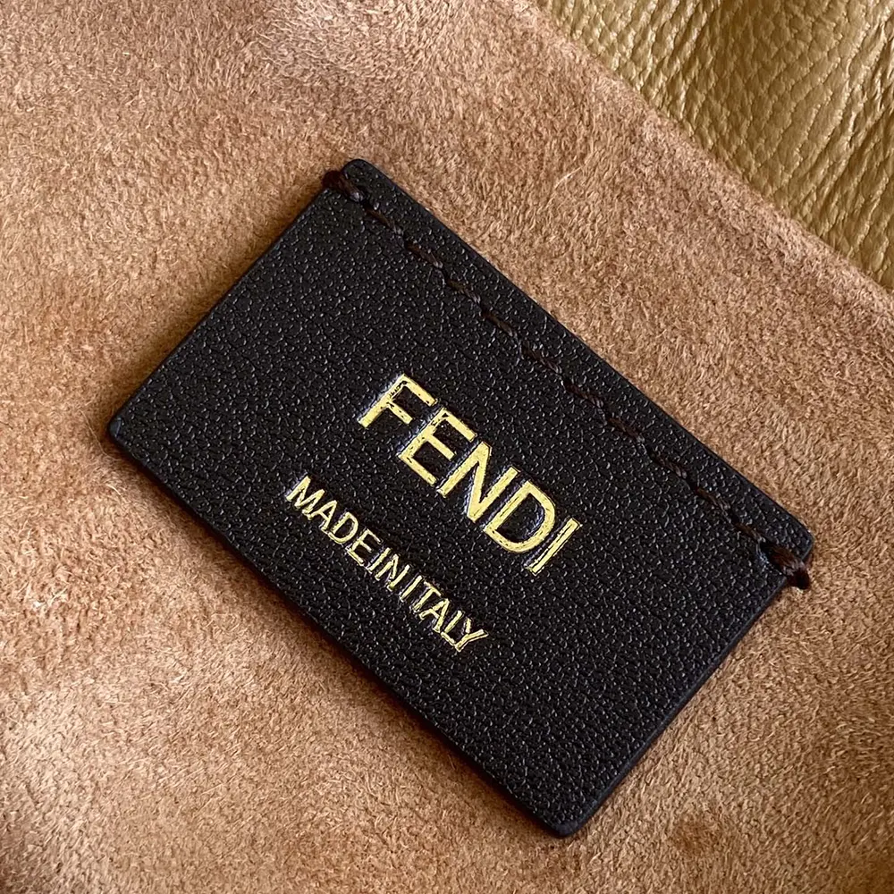 Fendi Women Mamma Baguette Medium Pale Brown Nappa Leather Bag 10 Fendi Women Mamma Baguette Medium Pale Brown Nappa Leather Bag