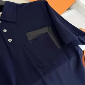 Hermes Men Polo Shirt with Pocket H557960HA67ME