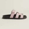 Hermes Unisex Chypre Sandal-Pink H222299ZCG350