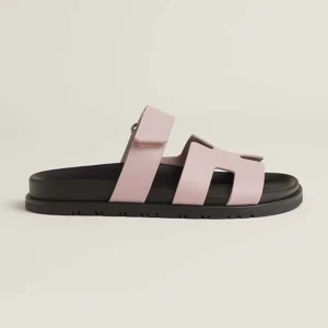 Hermes Unisex Chypre Sandal-Pink H222299ZCG350