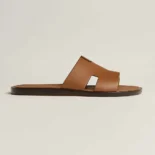 Hermes Unisex Izmir Sandal-Brown H041141ZH03390