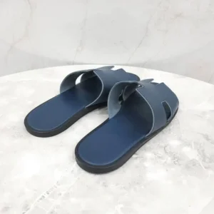 Hermes Unisex Izmir Sandal-Navy H152415ZH11390