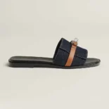 Hermes Women Giulia Sandal-Navy H251030Z