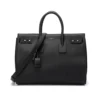 Saint Laurent YSL Women Sac De Jour in Supple Grained Leather-Black