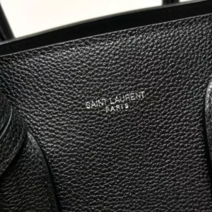 Saint Laurent YSL Women Sac De Jour in Supple Grained Leather-Black
