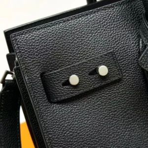 Saint Laurent YSL Women Sac De Jour in Supple Grained Leather-Black