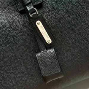 Saint Laurent YSL Women Sac De Jour in Supple Grained Leather-Black