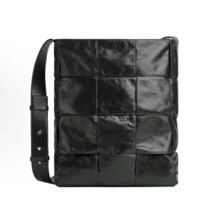 Bottega Veneta Unisex Arco Hobo Bag in Calfskin Leather-Black