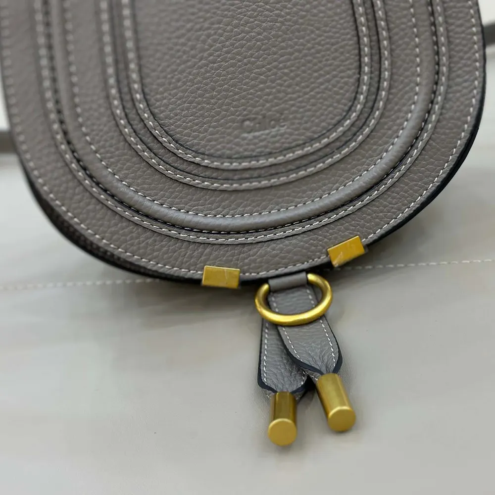 Chloe Women Small Marcie Saddle Bag is Crafted Leather 34 Chloe Women Small Marcie Saddle Bag is Crafted Leather - Image 34