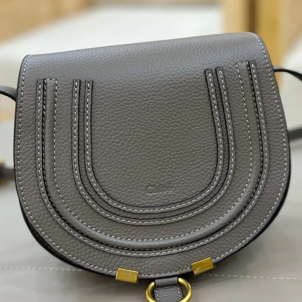 Chloe Women Small Marcie Saddle Bag is Crafted Leather 33 Chloe Women Small Marcie Saddle Bag is Crafted Leather - Image 33