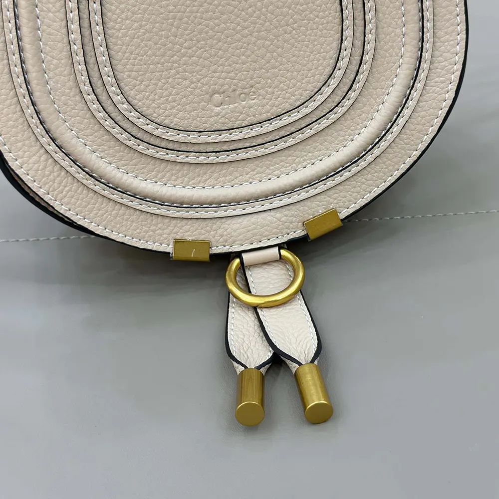 Chloe Women Small Marcie Saddle Bag is Crafted Leather 16 Chloe Women Small Marcie Saddle Bag is Crafted Leather - Image 16