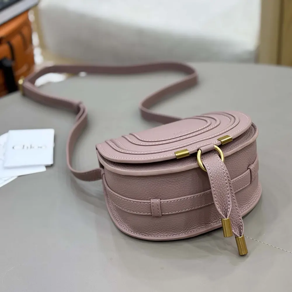Chloe Women Small Marcie Saddle Bag is Crafted Leather 39 Chloe Women Small Marcie Saddle Bag is Crafted Leather - Image 39