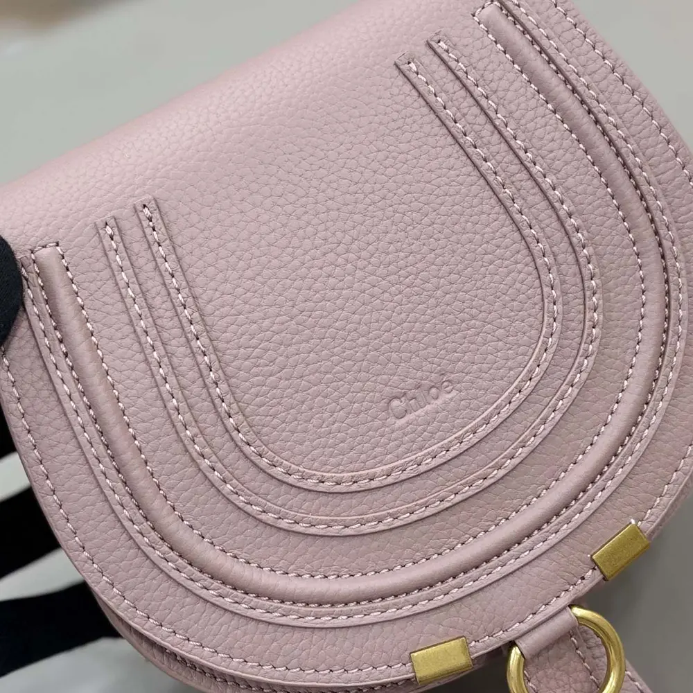 Chloe Women Small Marcie Saddle Bag is Crafted Leather 42 Chloe Women Small Marcie Saddle Bag is Crafted Leather - Image 42