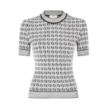 Fendi Women Sweater Black FF Cotton Jumper FZXC72A