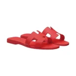 Hermes Women Oran Sandal-Red H202230Z8F