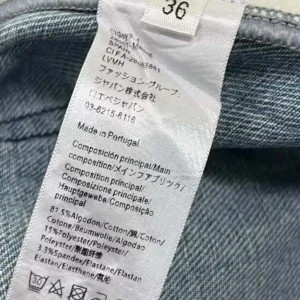 Loewe Women Anagram Shorts in Denim