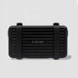 Rimowa Unisex Cross-Body Bag Aluminum and Grained Calfskin