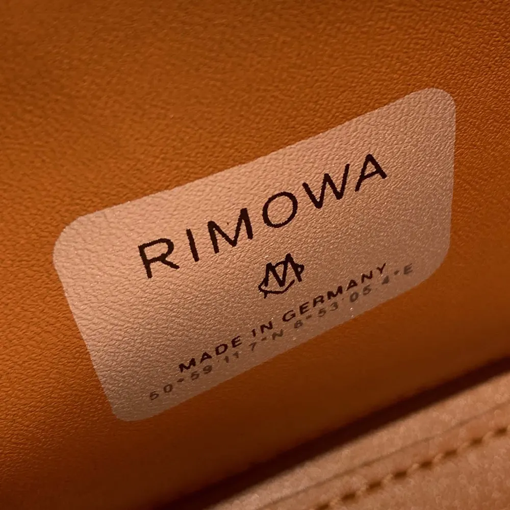 Rimowa Unisex Cross-Body Bag Aluminum and Grained Calfskin 28 Rimowa Unisex Cross-Body Bag Aluminum and Grained Calfskin