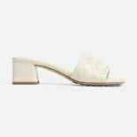 Bottega Veneta Women Parco Mule-White 838098V2ED09031