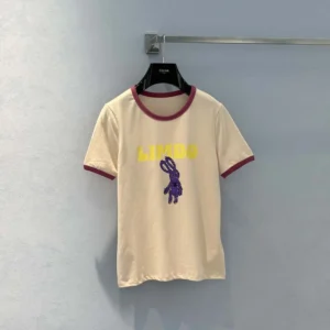 Celine Women 70'S T-Shirt In Cotton Jersey RX0CF507Z