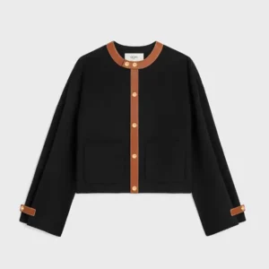 Celine Women Cardigan Jacket In Double Face Cashmere RV02S6700