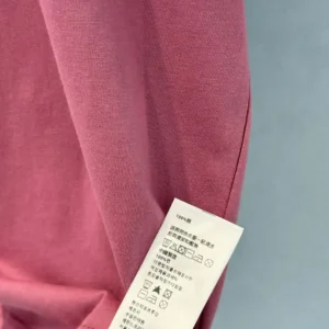 Celine Women Loose T-Shirt In Cotton Jersey-Rose RX0D5507Z