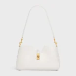 Celine Women Shoulder Camille 16 Soft In Smooth Calfskin-White