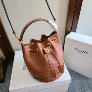 Celine Women Teen Clara Bag in Supple Grained Calfskin