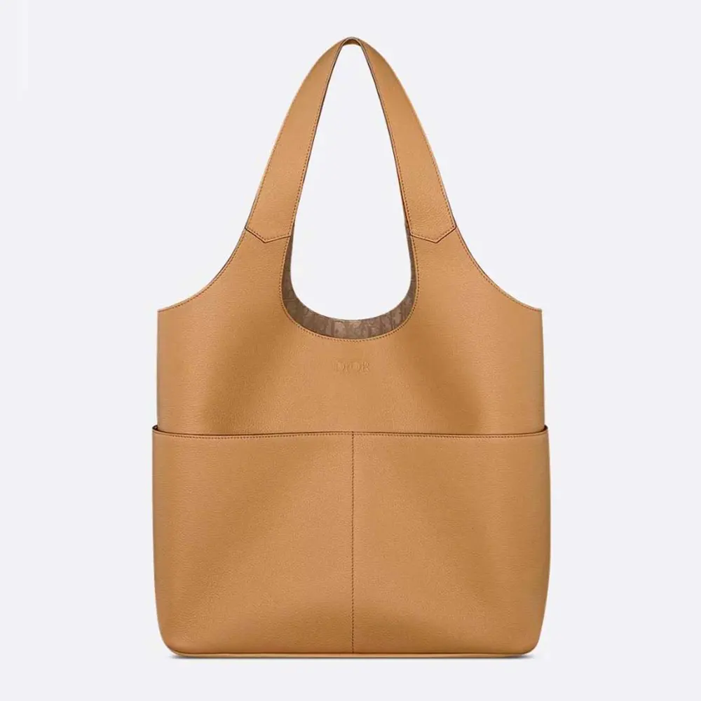 Dior Unisex Privé Tote Bag Brown Dior Icons Calfskin 1LLSH276KEC 1 Dior Unisex Privé Tote Bag Brown Dior Icons Calfskin 1LLSH276KEC