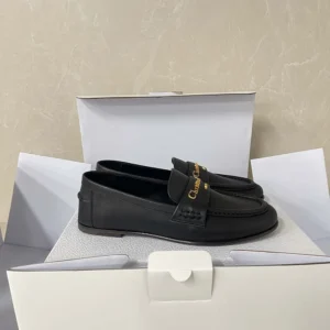 Dior Women Boy Loafer Black Supple Calfskin KDF039VSO