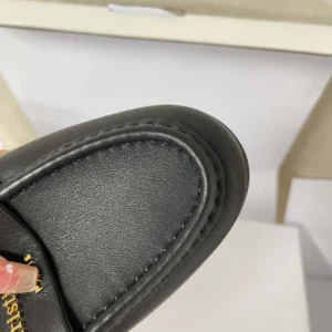 Dior Women Boy Loafer Black Supple Calfskin KDF039VSO