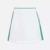 Dior Women Vibe Skort White Cotton Jersey with Pine Green Dior Graphique Motif