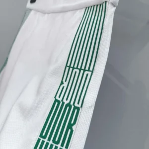 Dior Women Vibe Skort White Cotton Jersey with Pine Green Dior Graphique Motif
