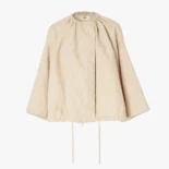 Fendi Women Beige FF Chambray Jacket FLF825ASMFF1SAZ