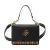 Fendi Women Kan I F Leather Bag in Calfskin Leather-Black 9 Fendi Women Kan I F Leather Bag in Calfskin Leather-Black