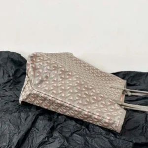 Goyard Women Saint Louis GM Bag-Grey/Pink STLEFLGMLTY44CL61P