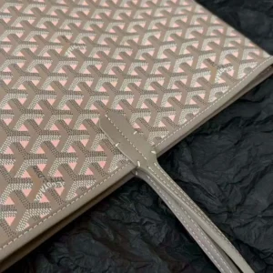 Goyard Women Saint Louis GM Bag-Grey/Pink STLEFLGMLTY44CL61P