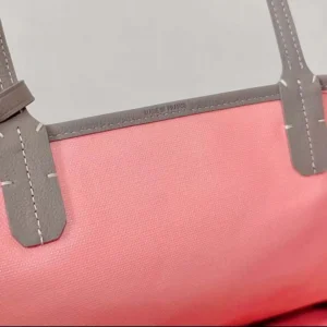 Goyard Women Saint Louis GM Bag-Grey/Pink STLEFLGMLTY44CL61P
