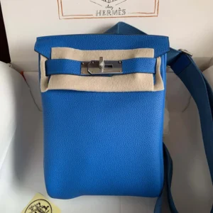 Hermes Unisex Hac A Dos PM Backpack-Blue H083589