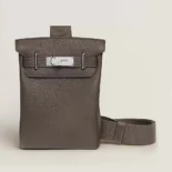Hermes Unisex Hac A Dos PM Backpack-Gray H083589CK8F